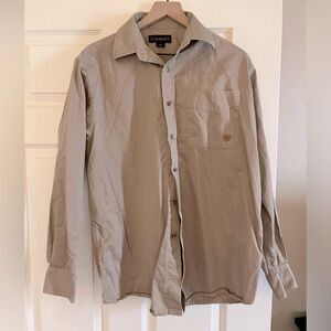Ariat shirt tan